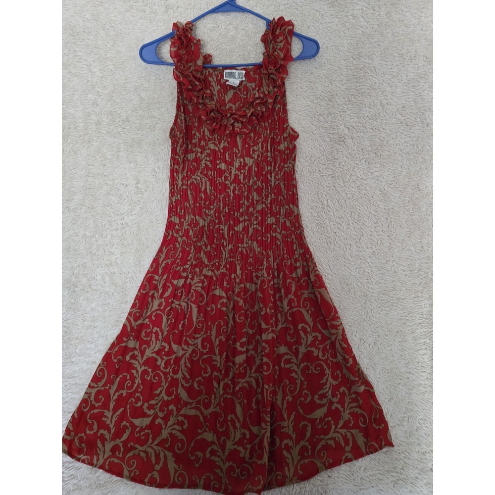 Vintage Robbie Bee Ruffled Party Dress